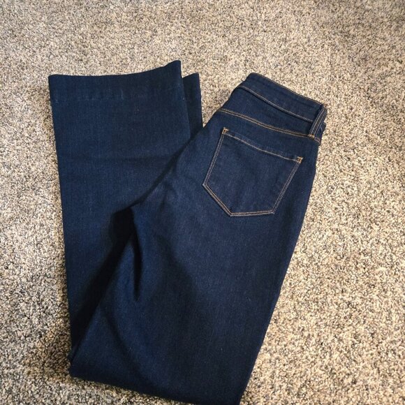 L'Agence Dark Wash Flare Leg Jeans 25
